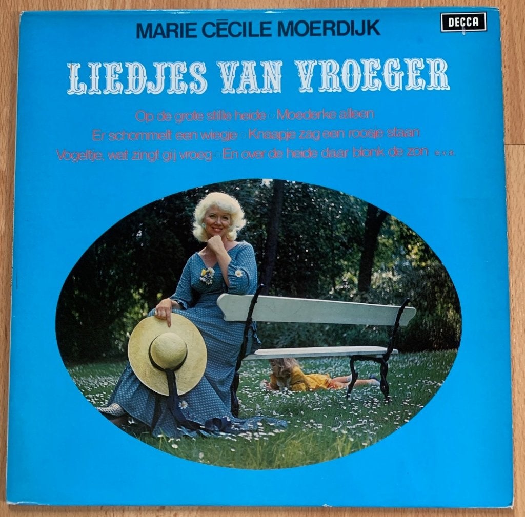 Marie Cecile Moerdijk - Liedjes van vroeger. LP, Ophalen of Verzenden, Gebruikt, 12 inch, Levenslied of Smartlap