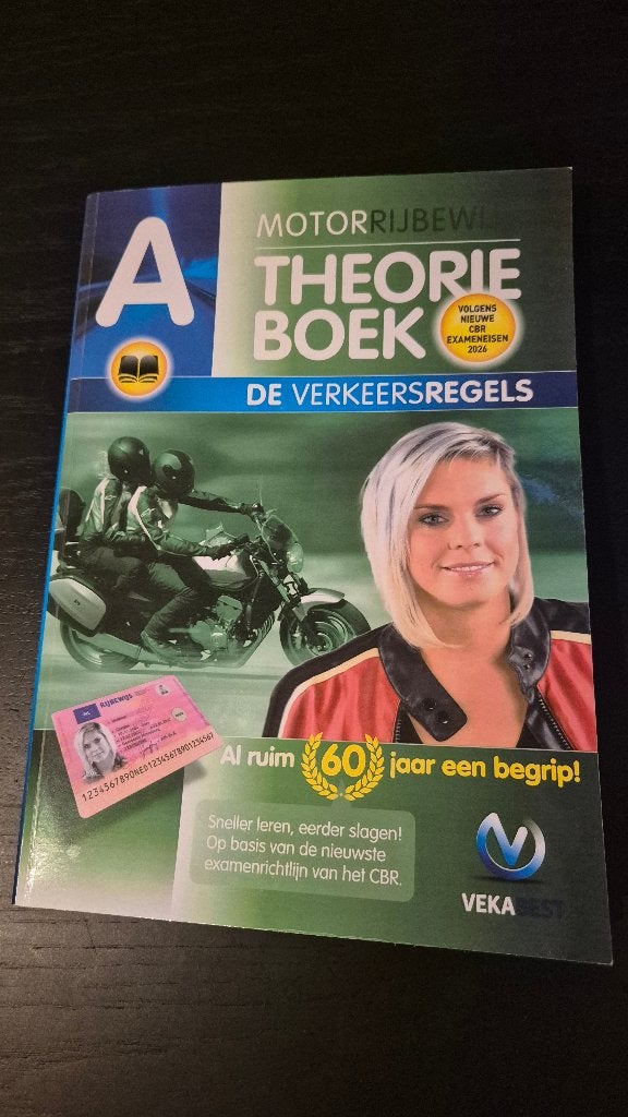 Motortheorie 2026+27 officiele cbr theorie examens, Ophalen of Verzenden