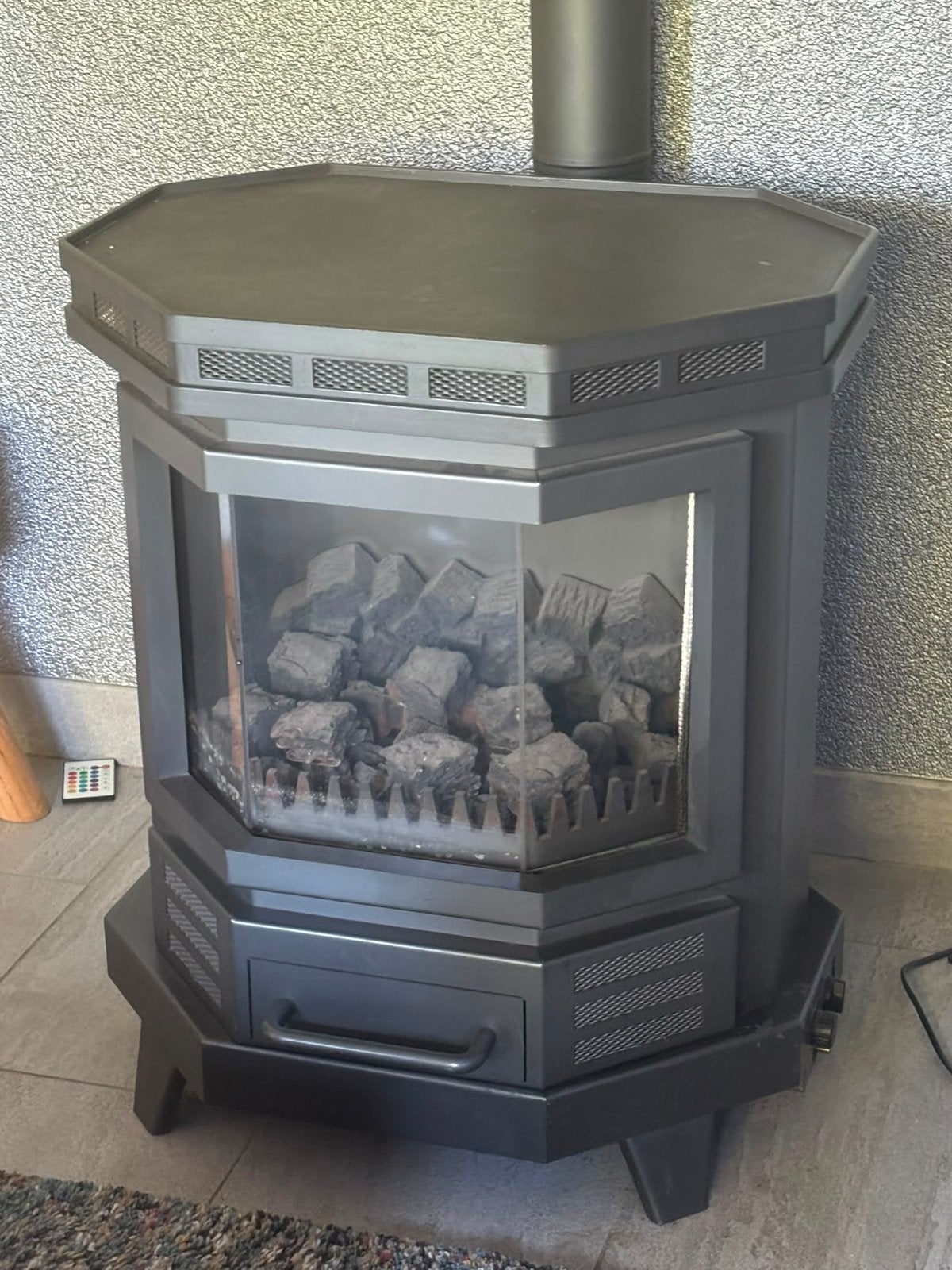 Gaskachel, weinig gebruikt., Ophalen, Gebruikt, Gas, Vrijstaand