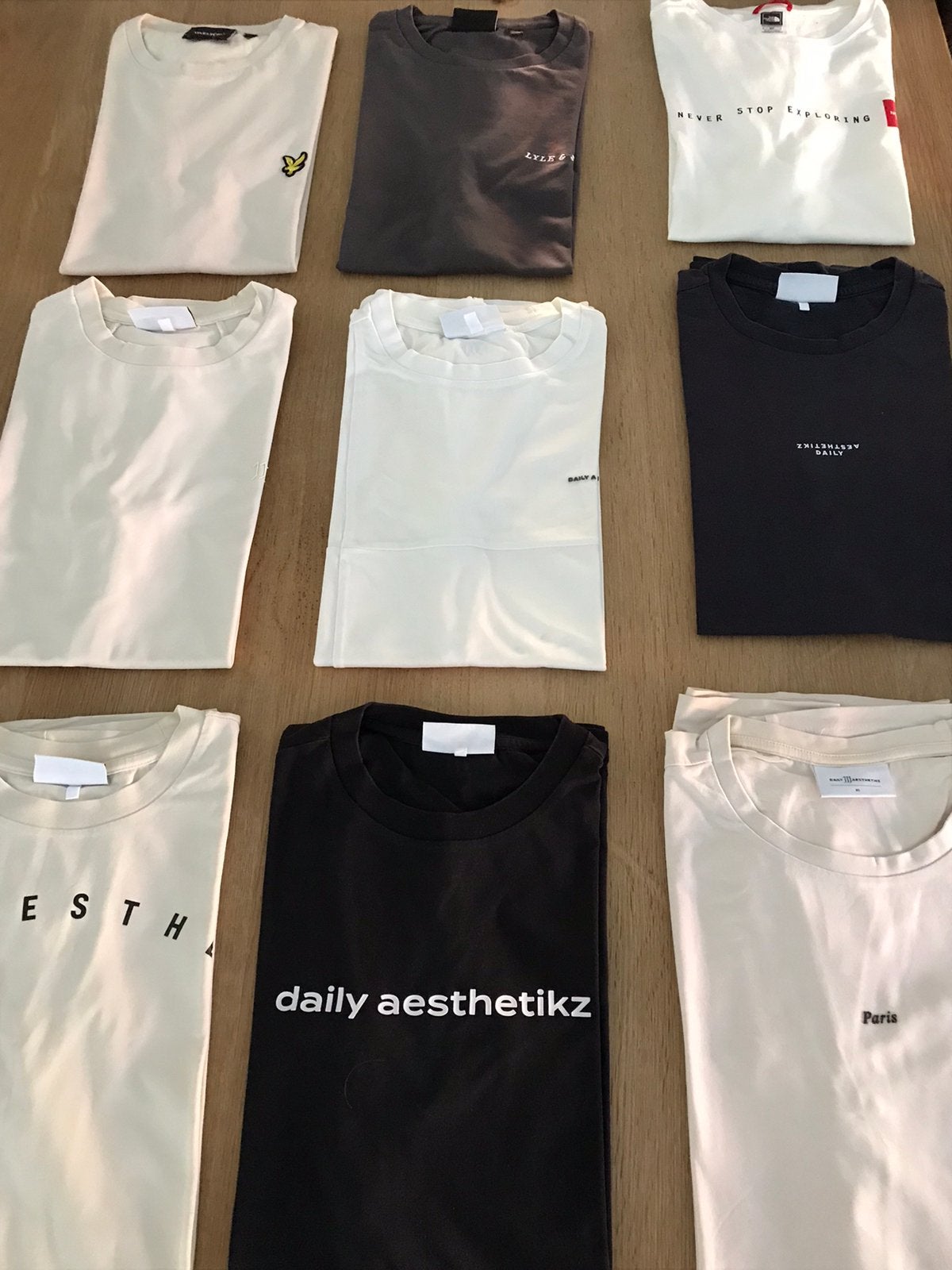 11 leuke herenshirts maat XS en S, Daily Paper en Aesthetikz, Ophalen of Verzenden, Gedragen, Maat 46 (S) of kleiner, Overige kleuren