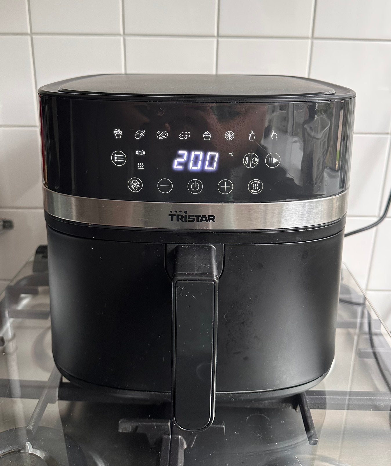 Tristar Airfryer FR-9418 (8L), Ophalen of Verzenden, Gebruikt, Airfryer XXL