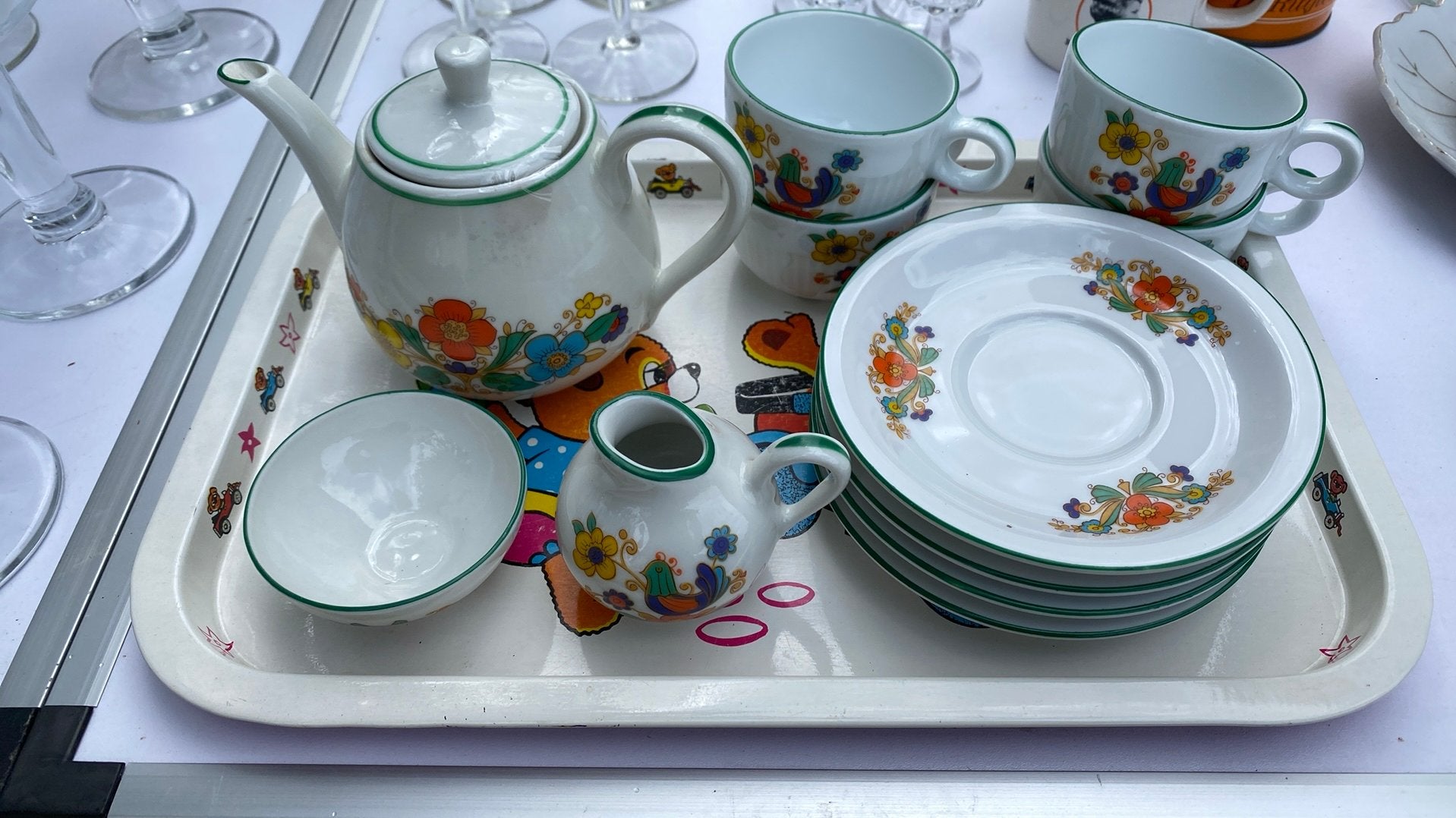 Kinderservies Reutter Porzellan, Ophalen of Verzenden