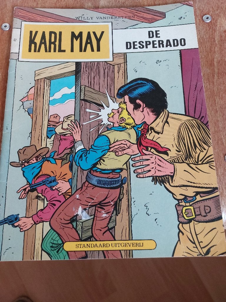 Karl May, de desperado, Eén stripboek, Ophalen of Verzenden