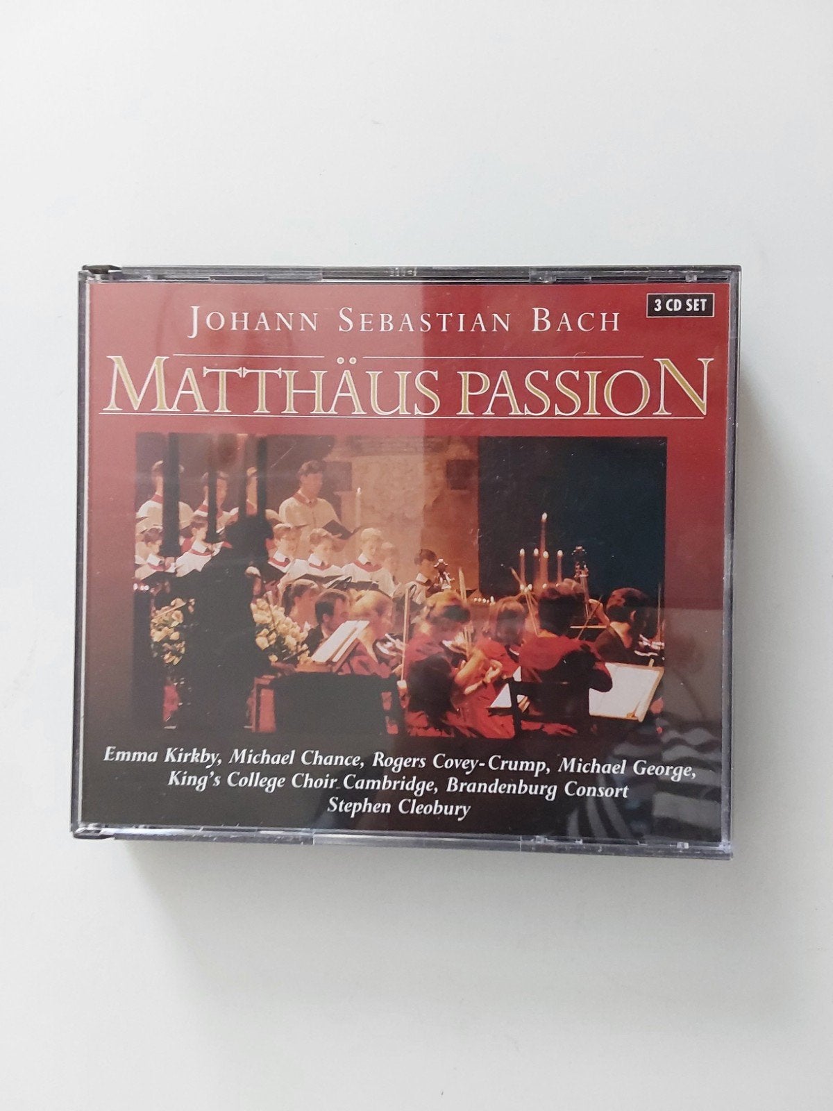 J.S. Bach : Matthäus Passion  3 CD-set, Cd's en Dvd's, Ophalen of Verzenden, Zo goed als nieuw, Barok, Vocaal