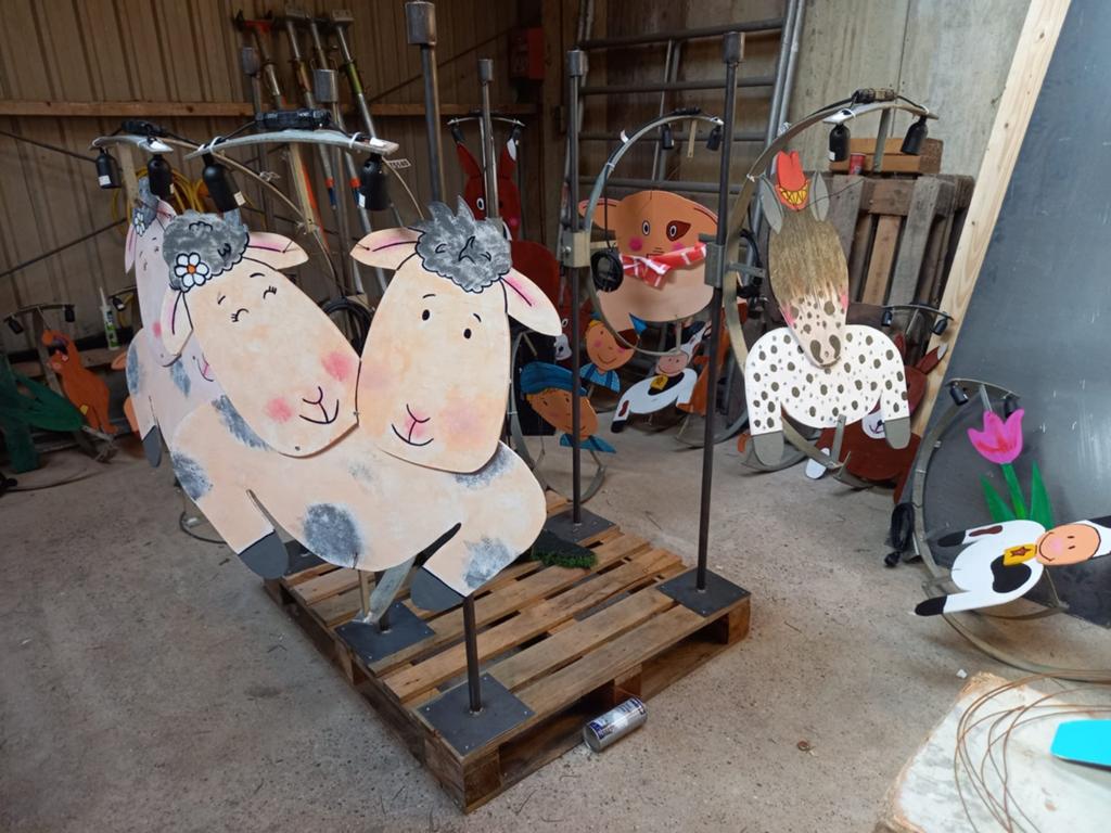 Mooie fien en teun borden voor tuinversiering 36 stuks, Ophalen