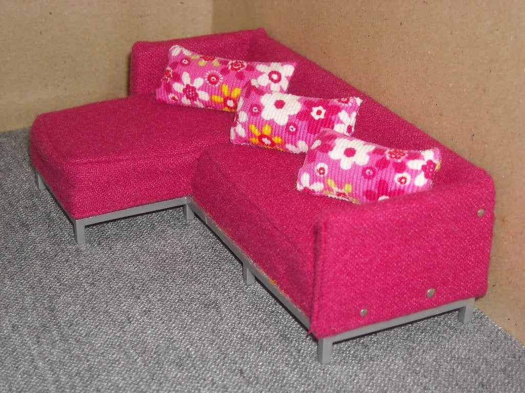 Lundby hoekbank, Ophalen of Verzenden, Gebruikt, Poppenhuis