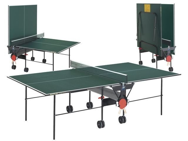Tafeltennistafel nieuw verrijdbaar, Ophalen, Nieuw, Net, Batje(s) of Balletje(s), Verrijdbaar