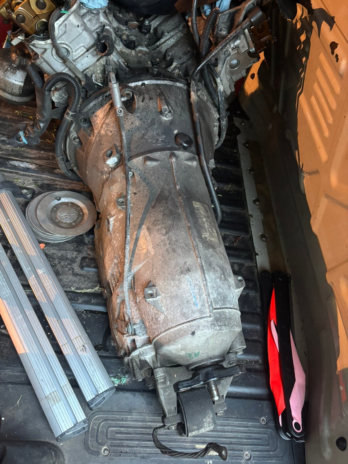 Mercedes C32 AMG 722.641 versnellingsbak, Ophalen