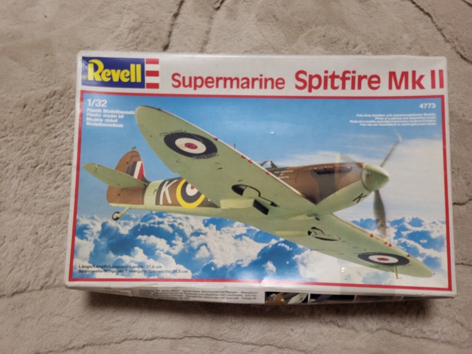 Spitfire MKII 1:32 - Revell, Ophalen of Verzenden, Groter dan 1:72, Revell