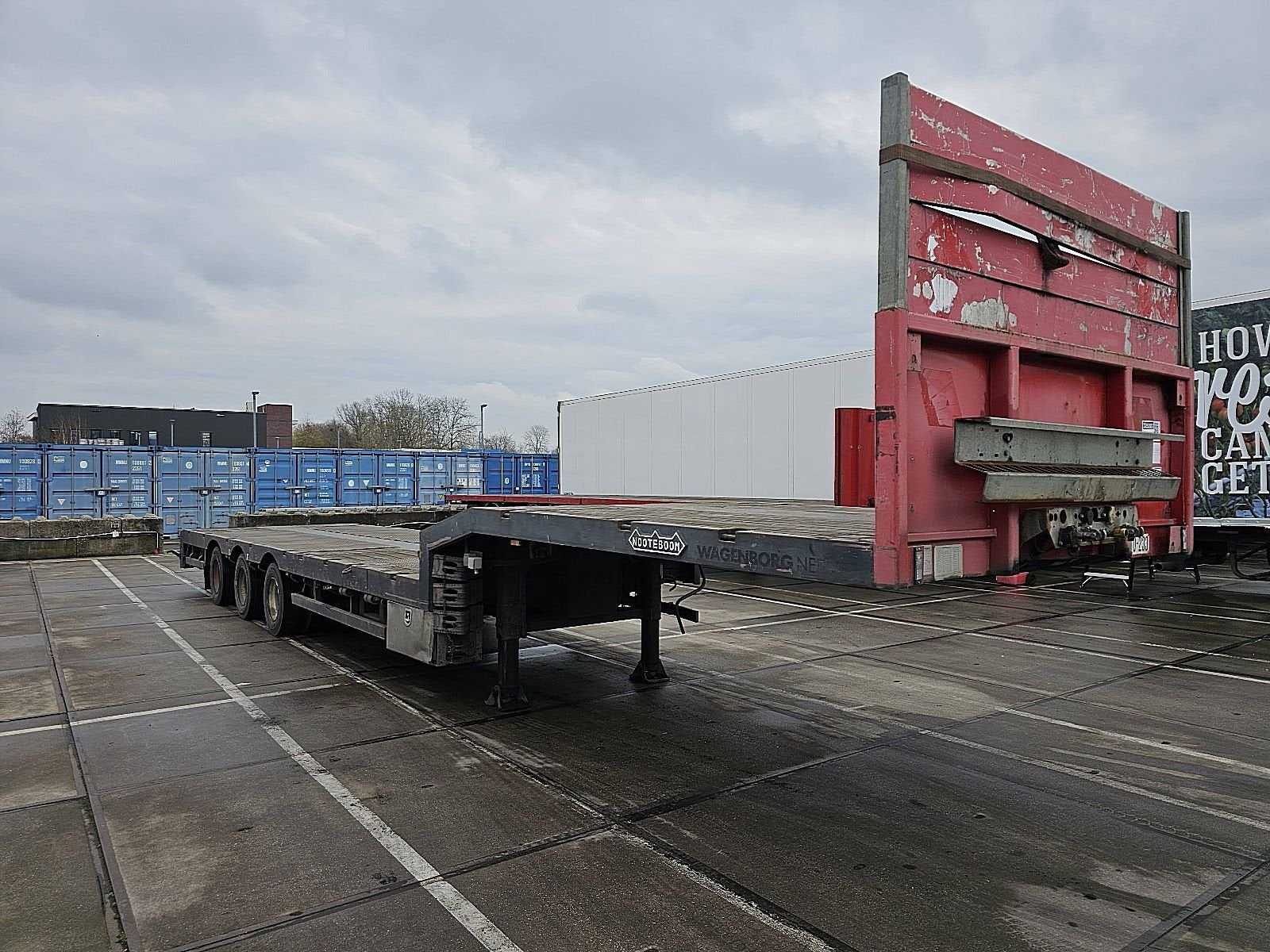 NOOTEBOOM OSD-48-03V/L extendable adr, Overige kleuren, Origineel Nederlands, Bedrijf, Aanhangers en Opleggers