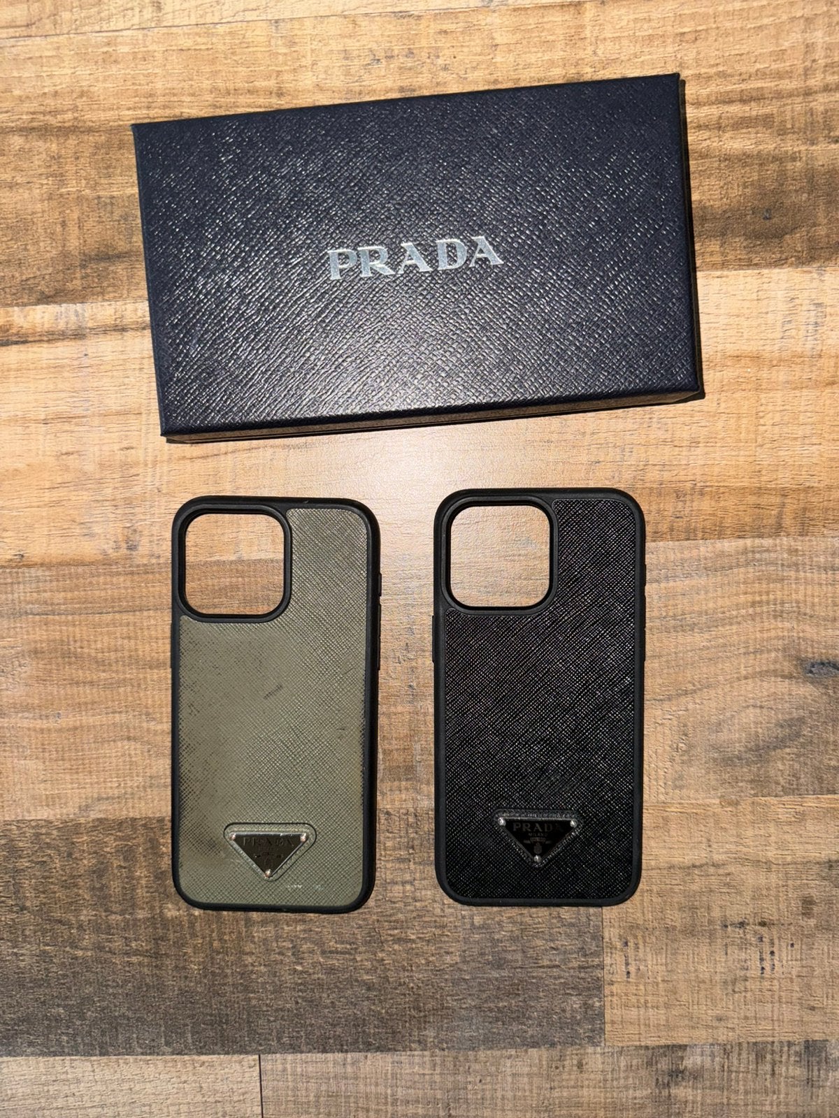 Prada iPhone 15 Pro Max hoesjes cases, Verzenden, Zo goed als nieuw, IPhone 15 Pro Max
