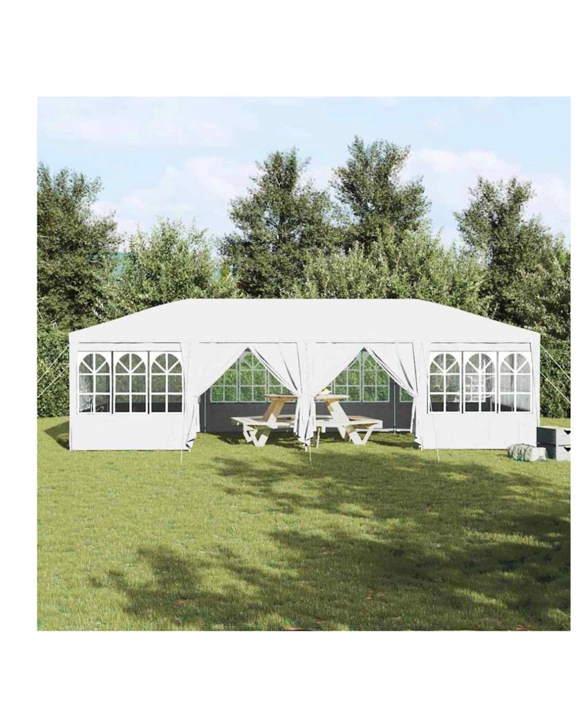 Ruime Partytent 4x8m voor Feesten en Evenementen, Tuin en Terras, Partytenten, Gebruikt, Partytent, 4 tot 6 meter, 8 meter of meer