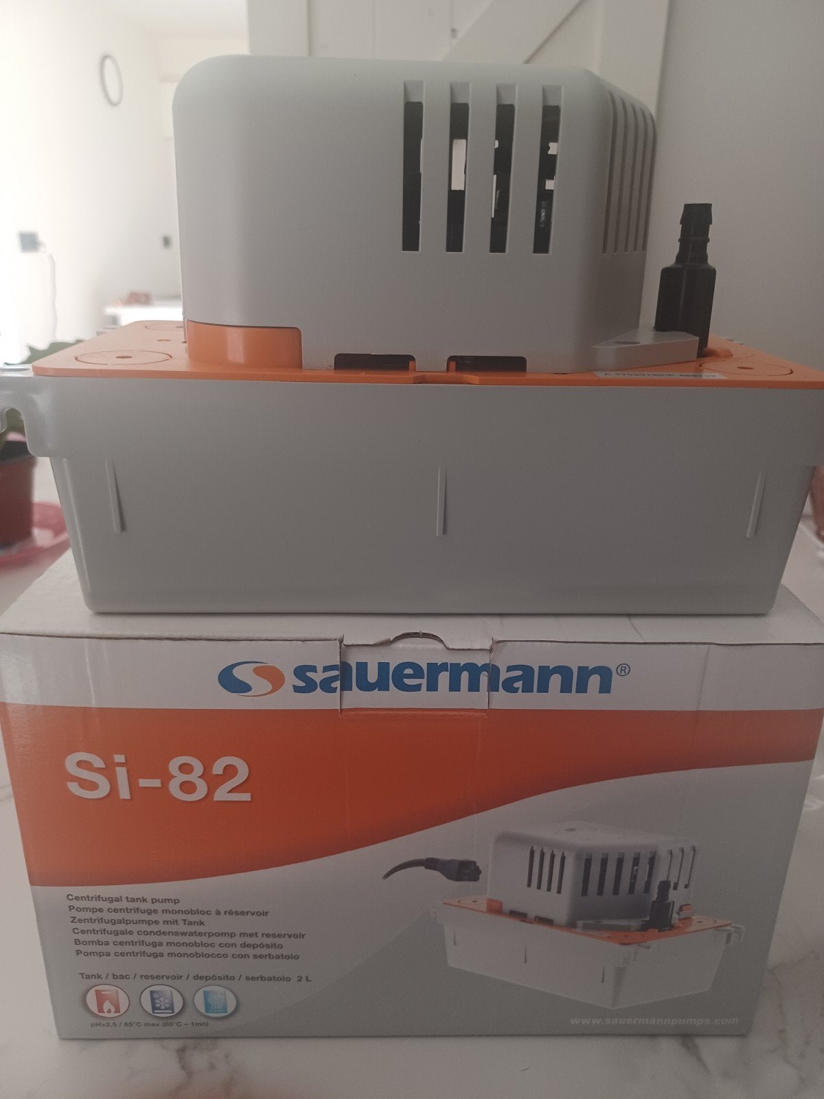 Sauermann Si-82 Condenswaterpomp met reservoir, Minder dan 25 liter, Ophalen of Verzenden, Nieuw, Minder dan 200 liter/min