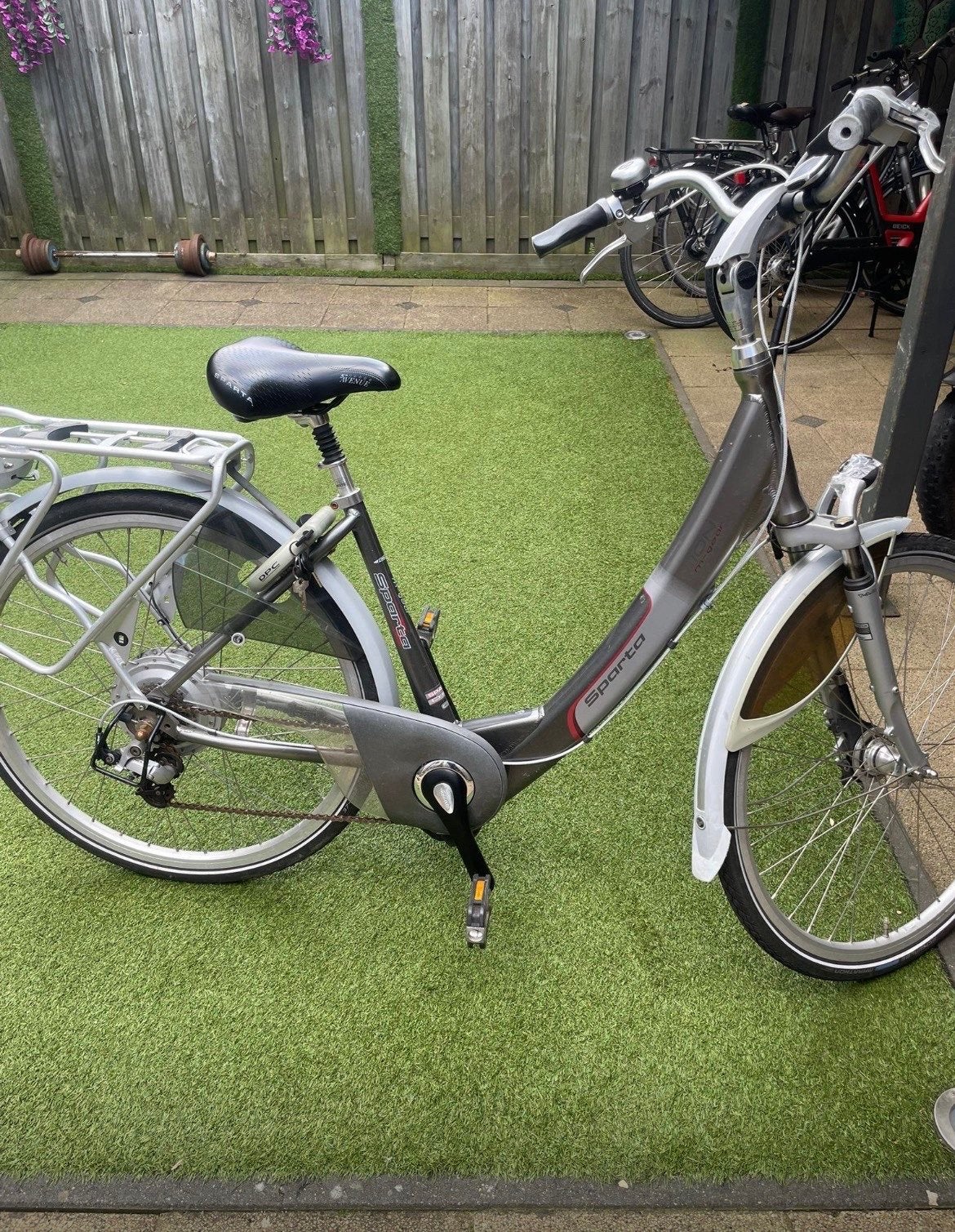 Sparta dames en herenfiets met lage instap en versnellingen, Ophalen of Verzenden, Gebruikt