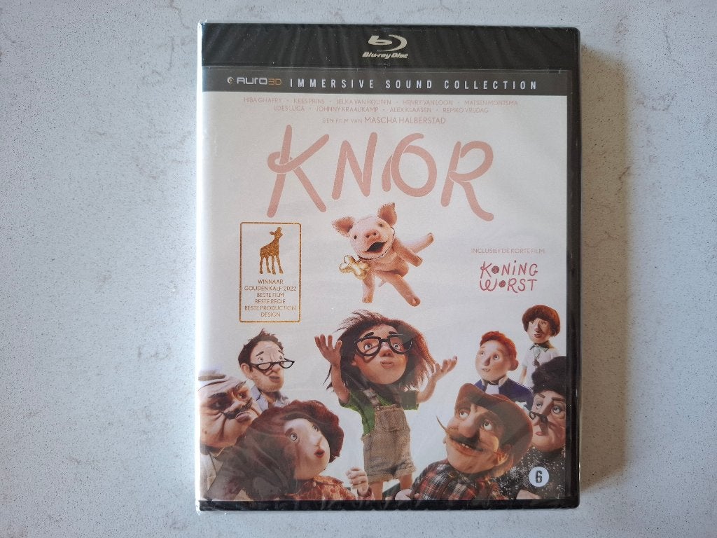 Knor Blu-ray - Winnaar Gouden Kalf 2022, Inclusief extra's, Nederlands, Film, Kinderen en Jeugd