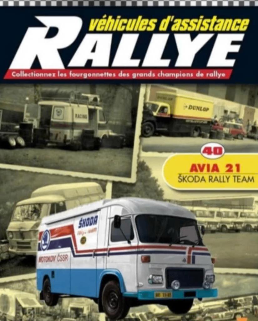 Avia 21 Skoda Rally Team schaal 1/43 Assistance # 40, Verzenden, Nieuw, Bus of Vrachtwagen, Overige merken