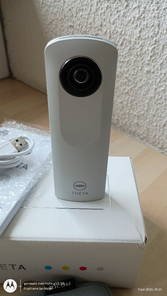 Ricoh Theta 360 graden camera, Ophalen of Verzenden, Zo goed als nieuw, Overige Merken, Geen optische zoom