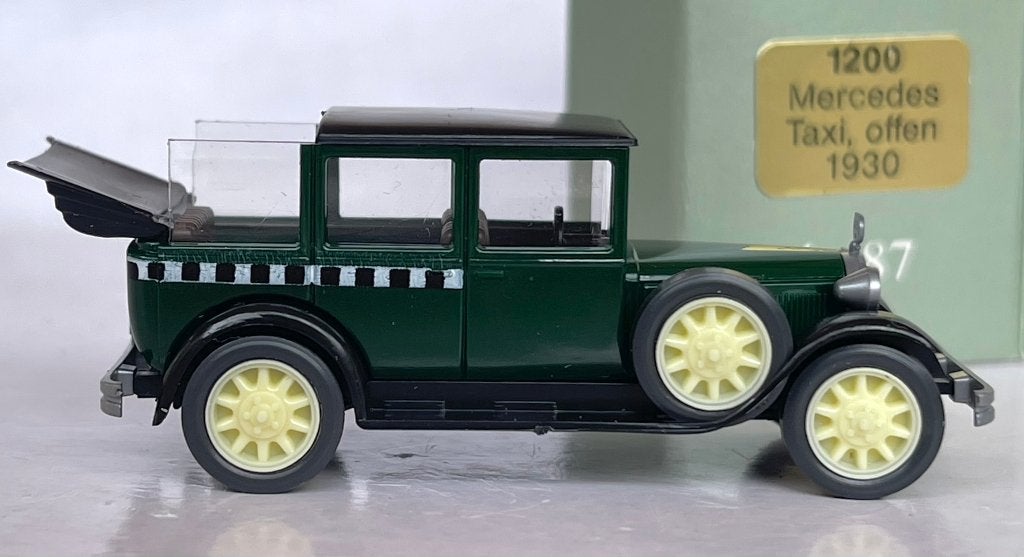 Roskopf 1200: Mercedes-Benz Taxi (offen) uit 1930, Ophalen of Verzenden, Zo goed als nieuw, Auto