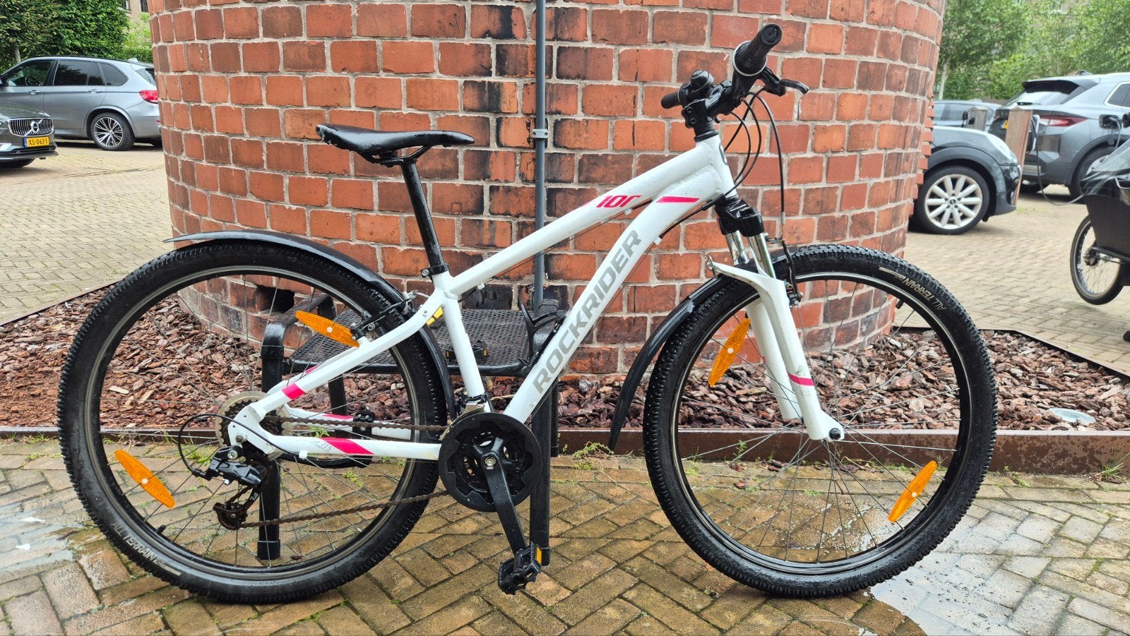 Rockrider Dames MTB Mountainbike 27 inch (8-11 jaar), Ophalen