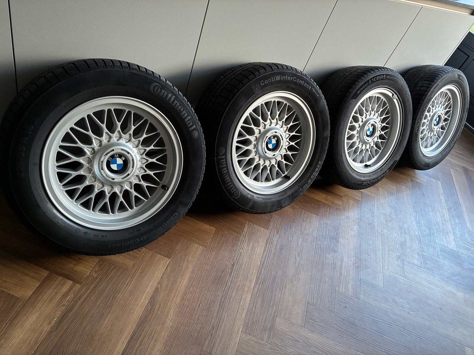 Zeer nette originele BMW Style 5 velgen 16inch!, Auto-onderdelen, Ophalen, 16 inch, Winterbanden, 225 mm