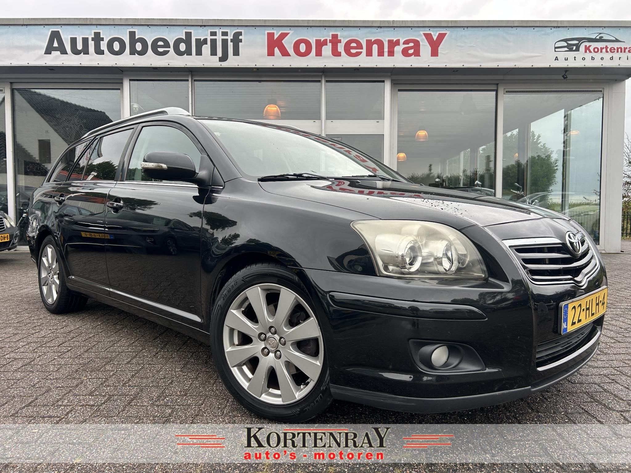 Toyota Avensis Wagon 2.0 VVTi Business Pro vol opties/airco/, Auto's, 1370 kg, 4 cilinders, Zwart, Stoelverwarming