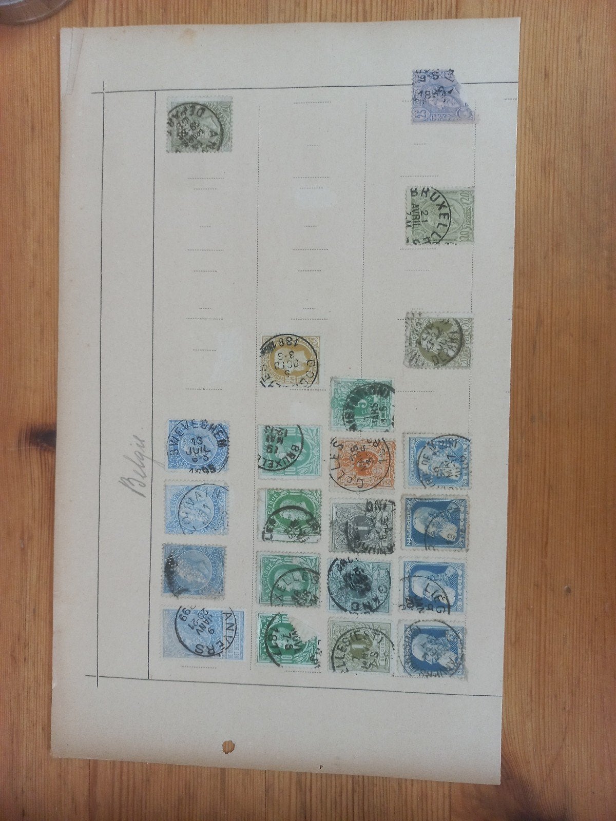 Bayern postzegels uit Schaubek album, Postzegels en Munten, Ophalen of Verzenden