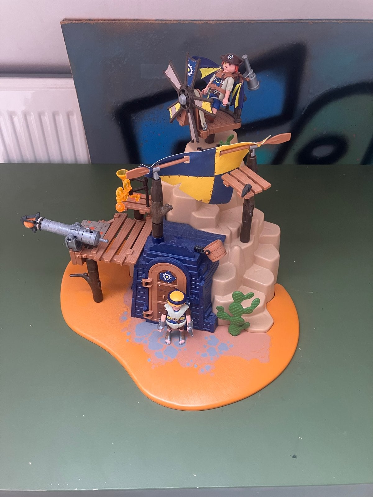 Playmobil Piratenfort met kanon en figuren, Kinderen en Baby's, Speelgoed | Playmobil, Pirates, Gebruikt, Gebouw, Complete set