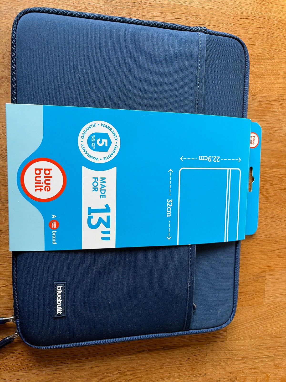Bluebuilt Laptophoes 13 inch en 14 inch - nieuw, Computers en Software, Ophalen of Verzenden, 14 inch, Nieuw
