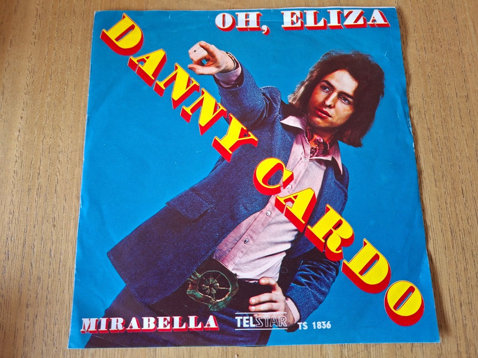 Danny Cardo - Oh, Eliza ( Piraten ), Cd's en Dvd's, Vinyl | Nederlandstalig, Ophalen of Verzenden, Zo goed als nieuw, Overige formaten
