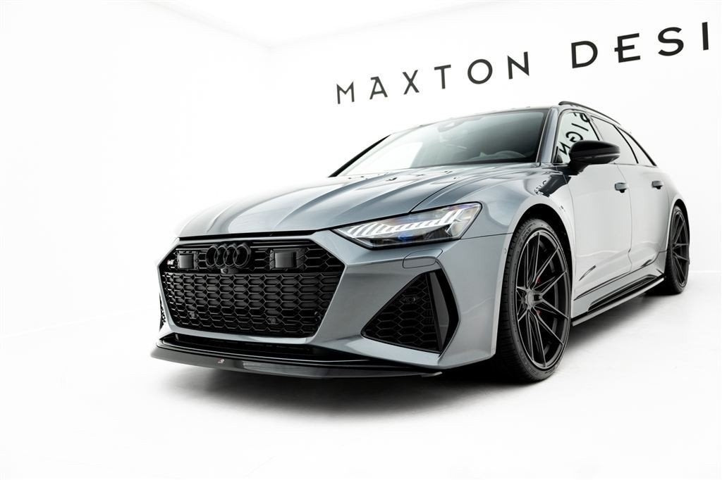 Maxton Design Audi RS6 C8 Voorspoiler Spoiler Splitter V3, Verzenden, Automotive Parts, A.parts@hotmail.nl, Trasmolenlaan 12 3447 GZ Woerden