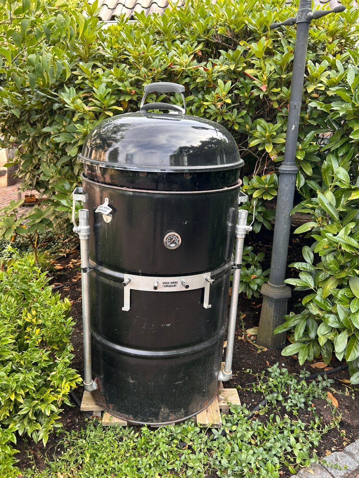 Weber BBQ in oliedrum, Ophalen, Gebruikt