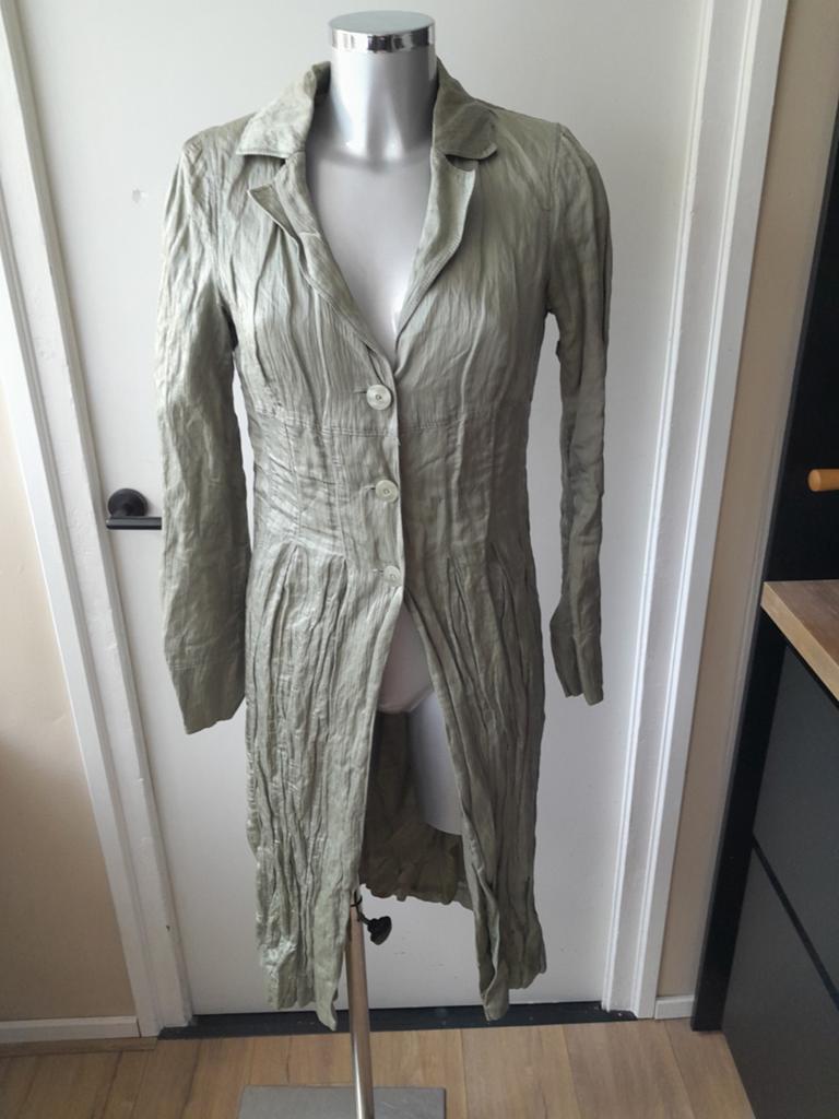 Mooie groene Caroline Biss jurk/ blazer maat 38, Maat 38/40 (M), Ophalen of Verzenden, Zo goed als nieuw, Caroline Biss