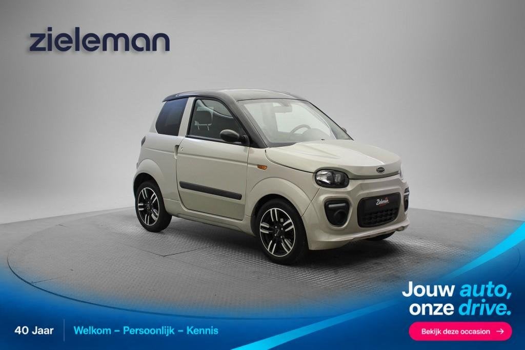 Microcar M.GO dCi Champagne - 2022 - 3.087 Km - Airco, Stuur, Ligier Group Benelux, Gebruikt, Info@ligiergroup.nl, Koolmijnlaan 142, 3582 Beringen, België