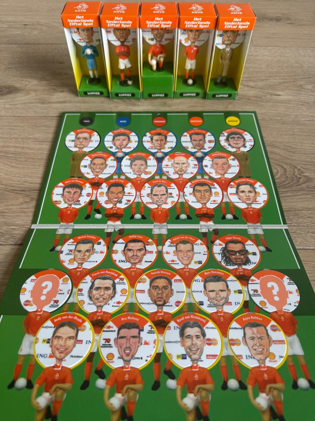 Complete set Koppiez + Lijffiez EK 2004, Verzamelen, Sportartikelen en Voetbal, Zo goed als nieuw, Overige binnenlandse clubs