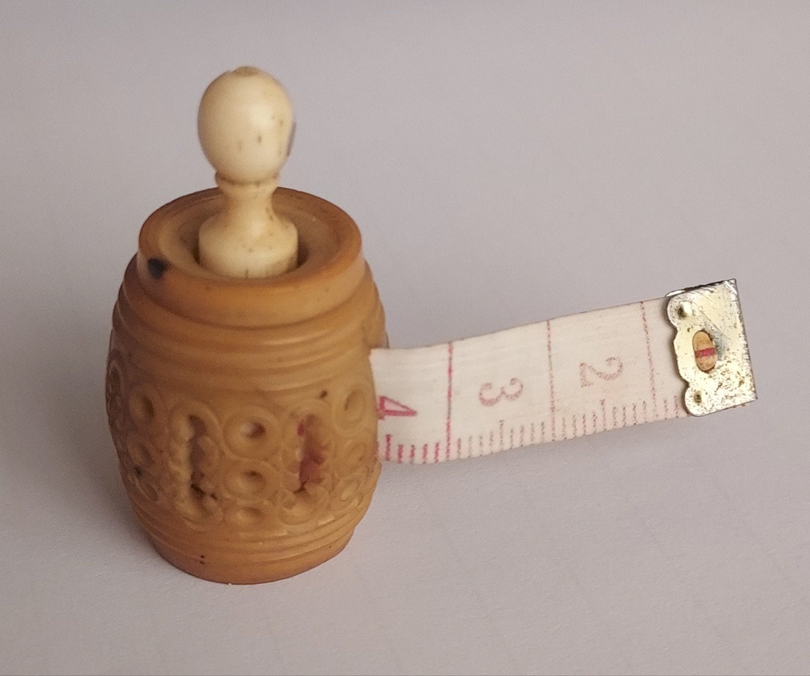 Stanhope meetlint (Taguanoot) - Julianadorp Koegras ca. 1900, Ophalen of Verzenden