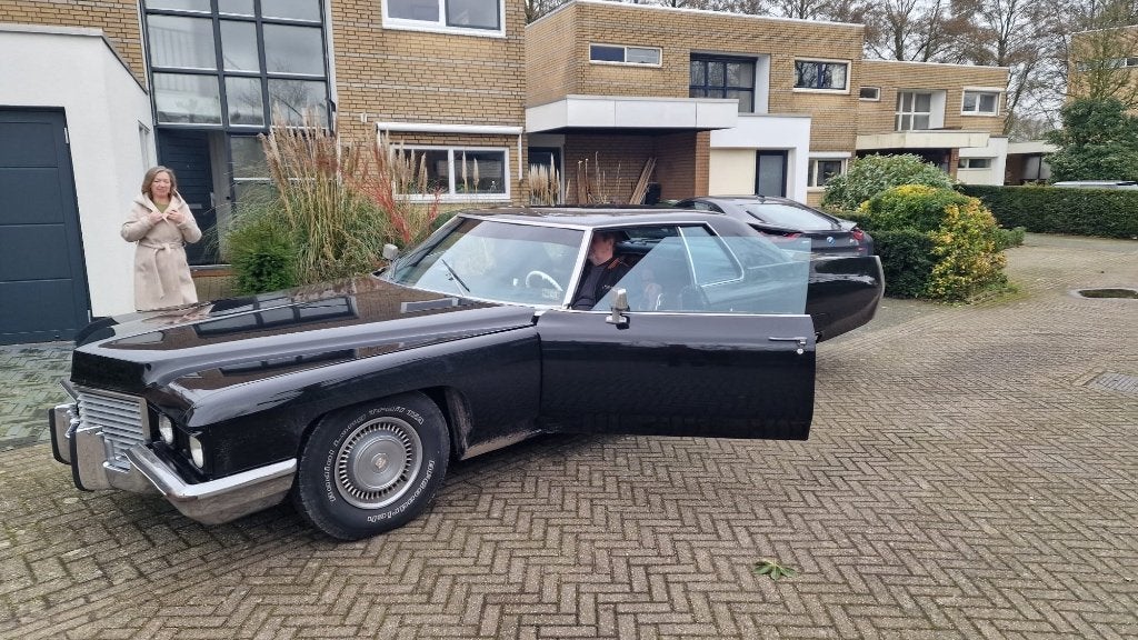 Cadillac Coupe de Ville 7.7 AUT 1972 Zwart, Auto's, Automaat, Achterwielaandrijving, 8 cilinders, Zwart