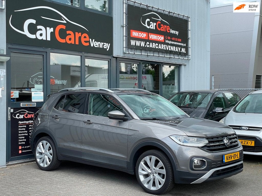 Volkswagen T-CROSS 1.0 TSI Style|AUTOMAAT|ACC|APK06-2028|DAB, Auto's, Volkswagen, Bedrijf, Te koop, T-Cross, ABS, Achteruitrijcamera
