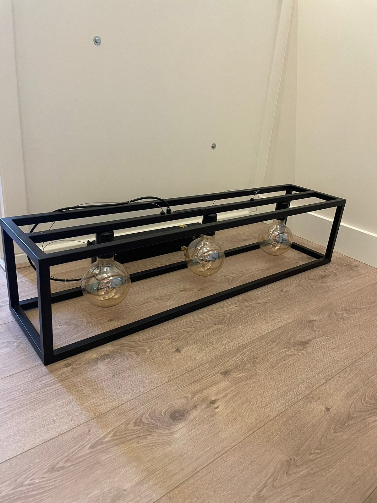 Hanglamp Eglo Elswick 49564 inclusief lichtbronnen, Ophalen, Zo goed als nieuw, Metaal, Minder dan 50 cm