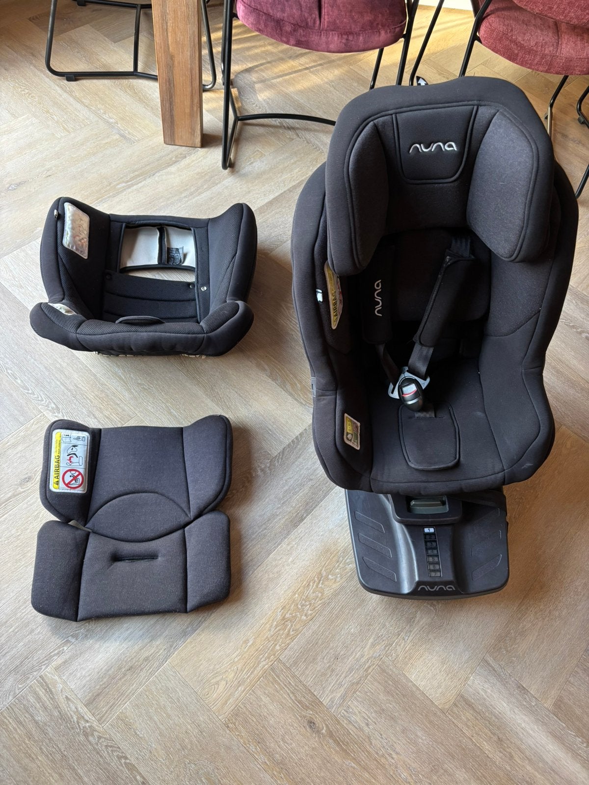 Nuna Rebl Plus Autostoel draaibaar, Ophalen of Verzenden, Zo goed als nieuw, Overige merken, Isofix
