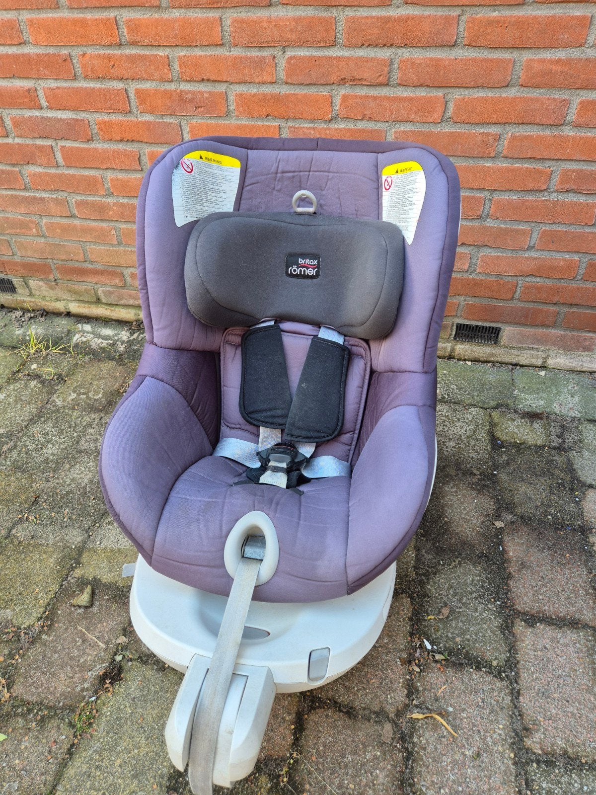 Britax Römer Dualfix Autostoeltje 360 draaibaar, Ophalen, Romer, Gebruikt, 0 t/m 18 kg