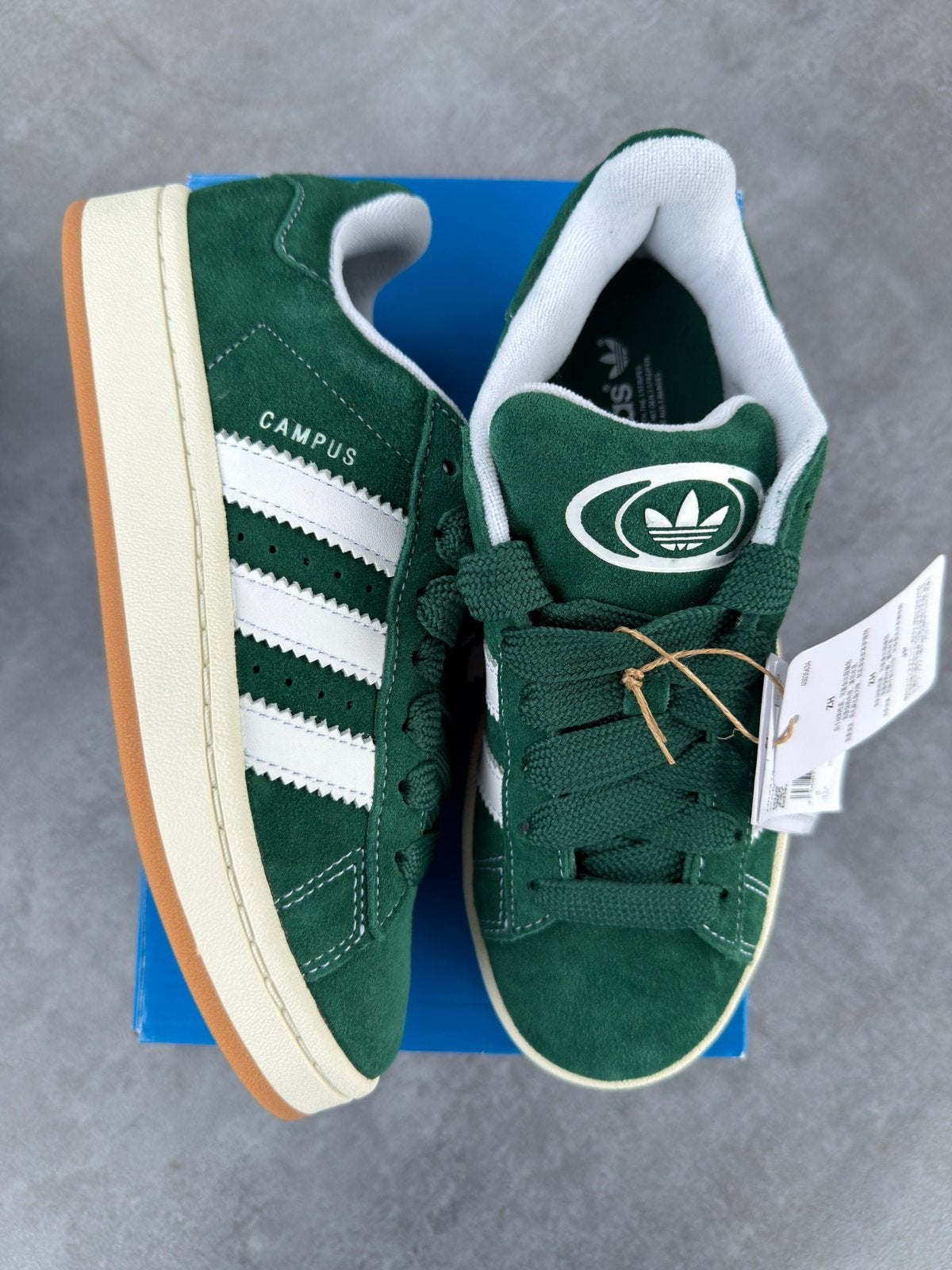 Adidas Campus 00s Dark Green Maat 36 2/3, --, Nieuw, Ophalen of Verzenden, Sneakers of Gympen