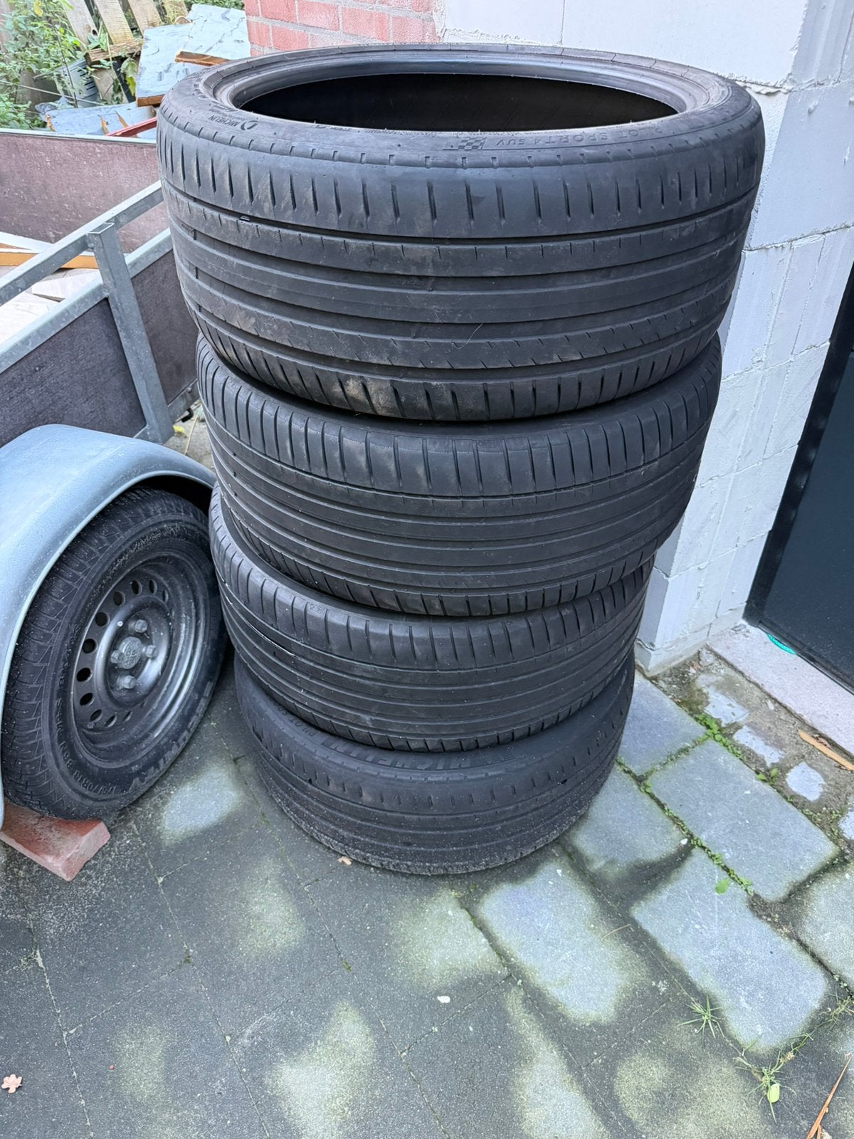 4x Michelin Pilot Sport 4S banden, Ophalen of Verzenden, Gebruikt