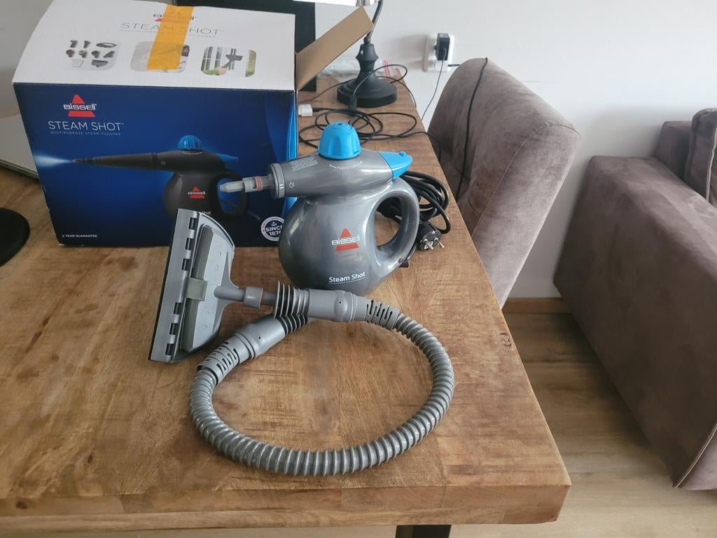 Bissell Steam Shot Handstoomreiniger - nieuw, Ophalen of Verzenden, Zo goed als nieuw