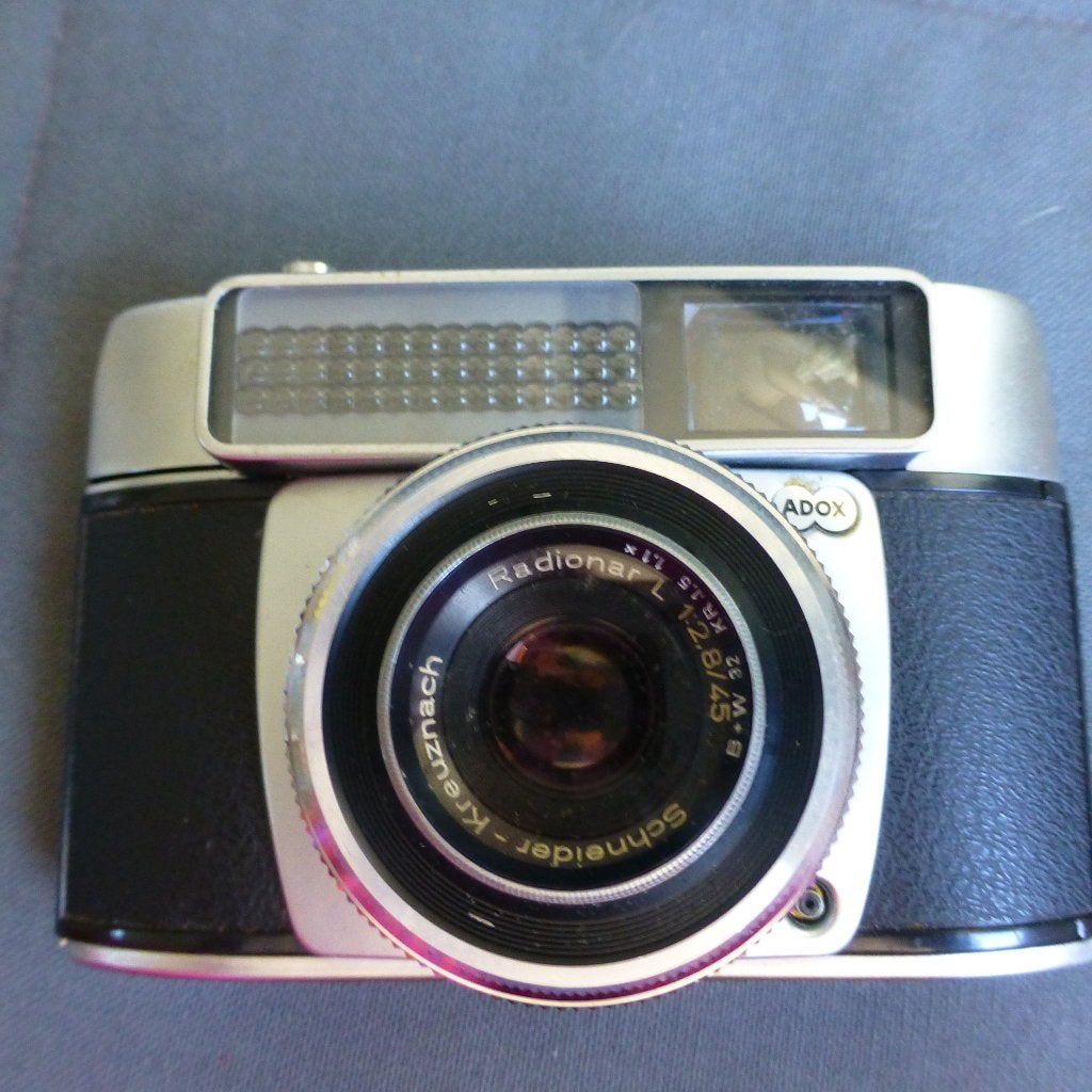 Camera Adox Amera camera met Kreusnach lens, Ophalen of Verzenden, Gebruikt, Compact, Overige Merken
