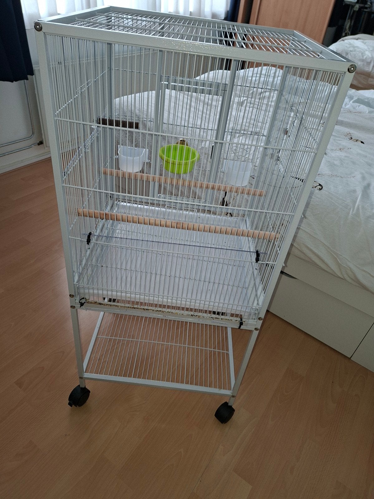 Vogel kamervoilere, Ophalen, Zo goed als nieuw, Metaal, Vogelkooi