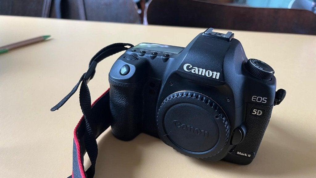 Canon 5d Mark II body - defect, Ophalen, Spiegelreflex, Canon, Accu