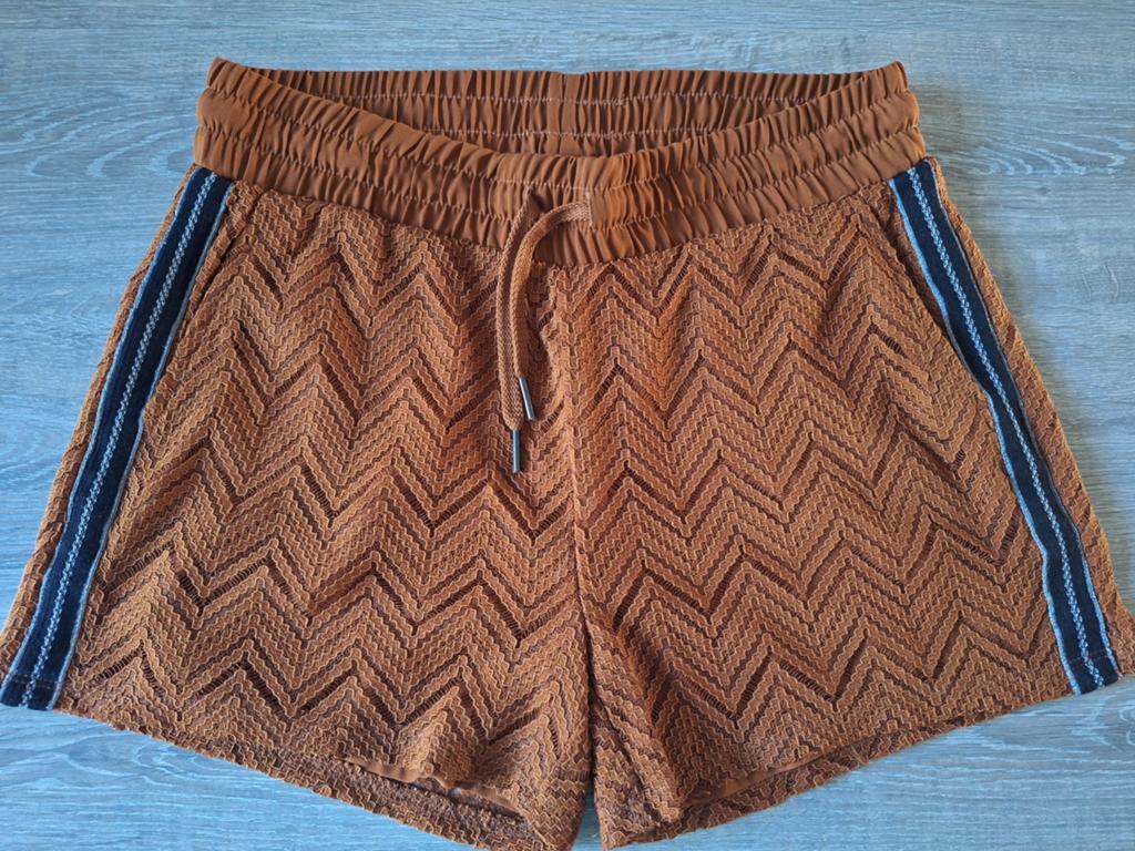 Zgan bruine korte broek shoeby mt S 36, Ophalen of Verzenden, Zo goed als nieuw, Shoeby, Maat 36 (S)