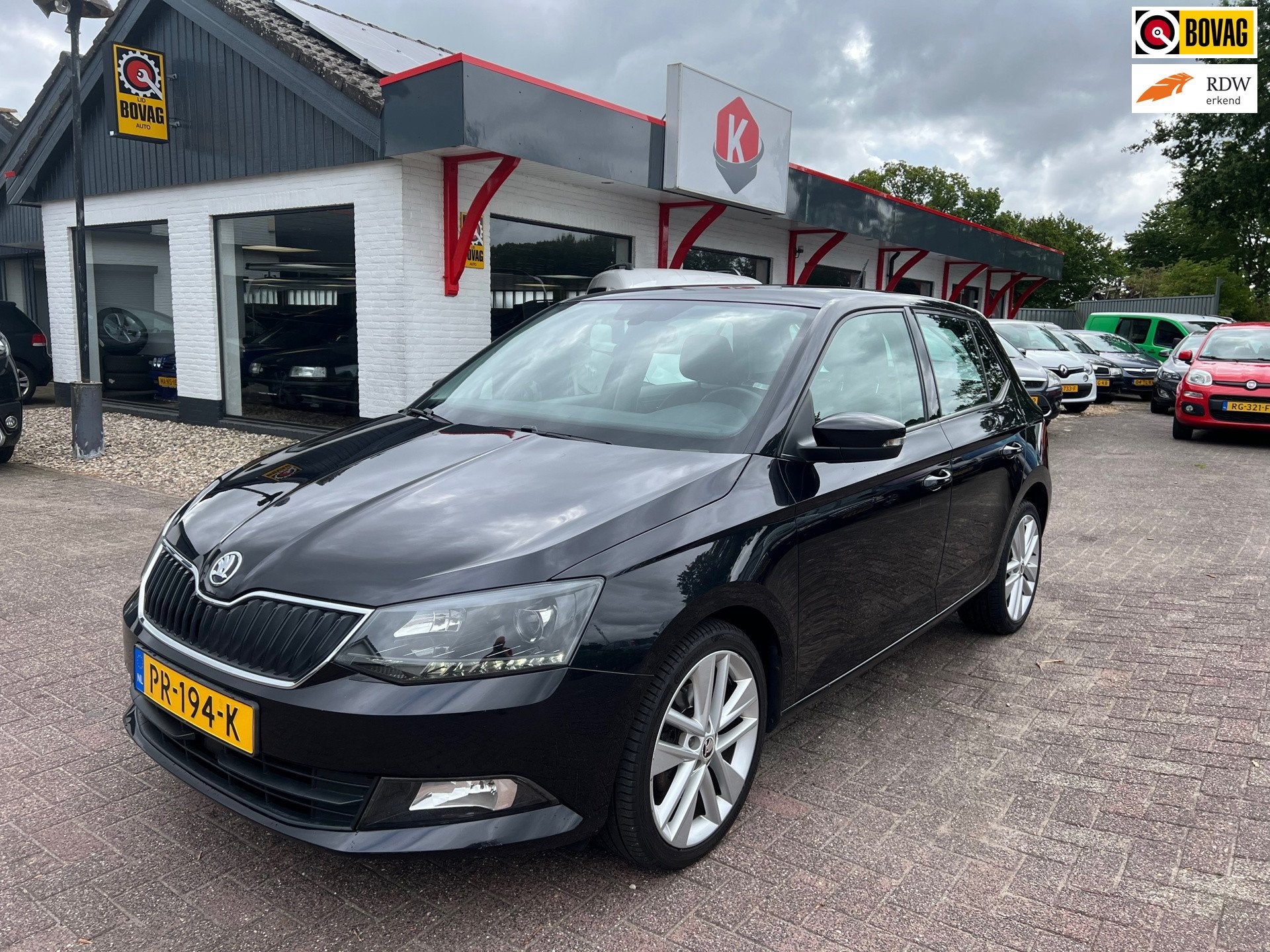 Skoda Fabia 1.2 TSI Style Dsg/Clima/Bleuth., Auto's, Skoda, Stof, Gebruikt, 4 cilinders, 1054 kg