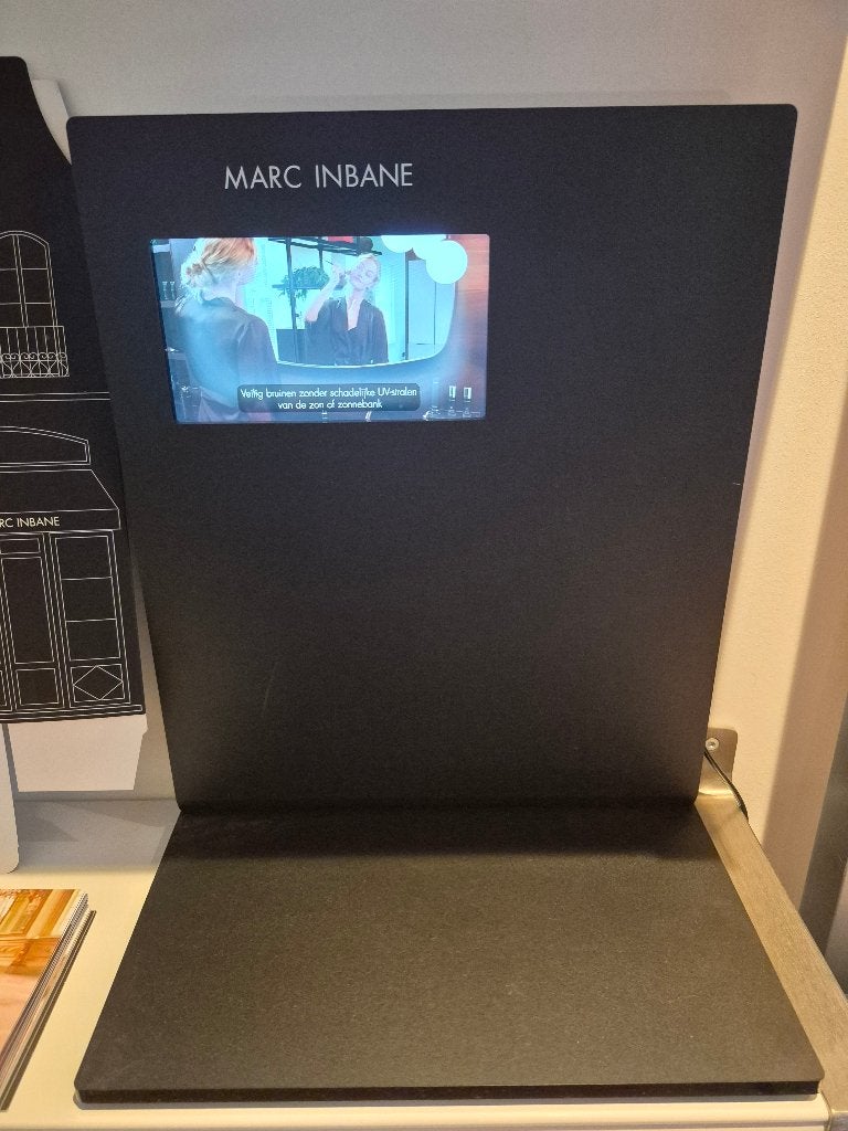 Marc Inbane promotie display, Ophalen of Verzenden, Zo goed als nieuw, Gehele gezicht, Overige typen
