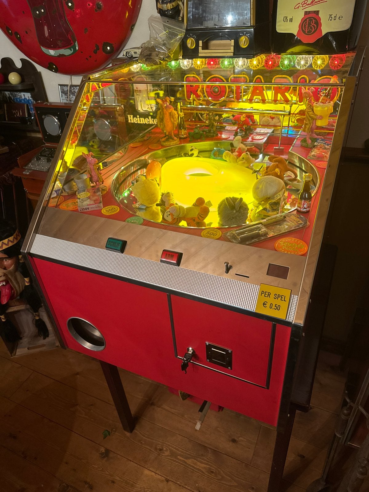 Originele Kermis Automaat Rotario - Super Mooie Staat, Verzamelen, Ophalen, Zo goed als nieuw, Overige merken